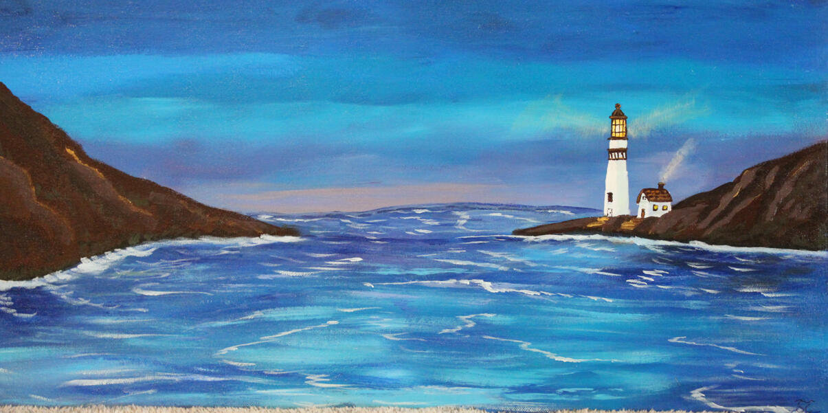 lighthouse 12x24 panel -$55